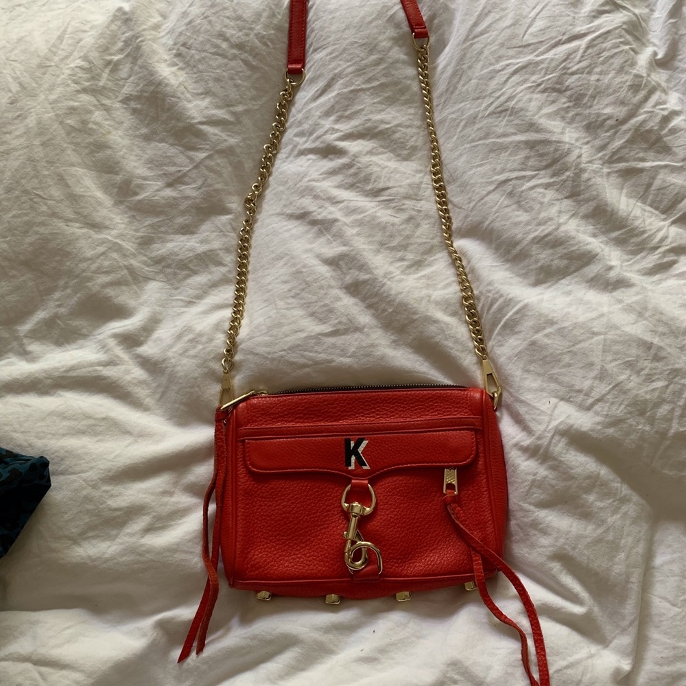 Authentic Rebecca Minkoff red crossbody